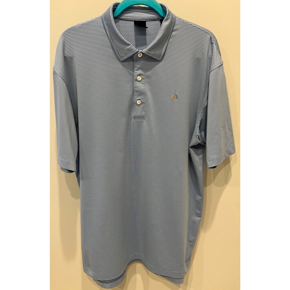 STREAMSONG GOLF RESORT - DUNNING GOLF SHIRT - MEN'S SIZE LARGE - BLUE